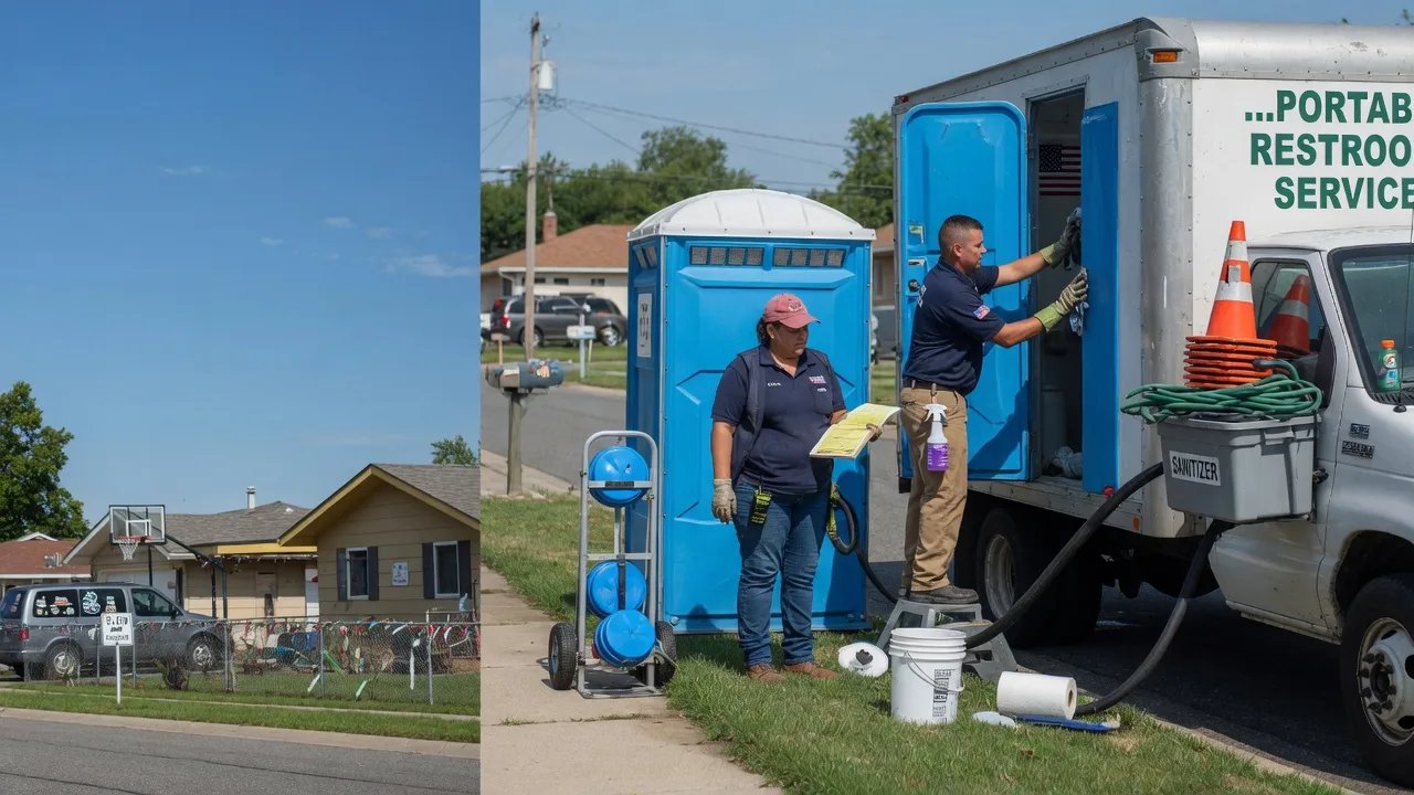 Porta Potty Rental in De Graff, OH near me